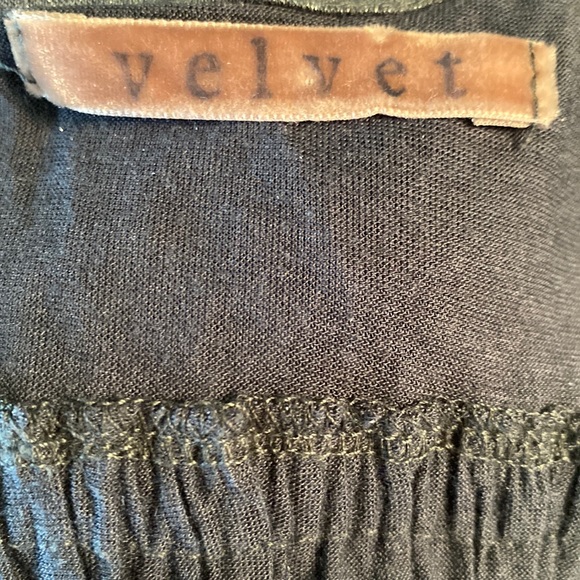 Velvet Graham & Spencer Anthro Metallic Silver Tunic Slip Dress - XS - Picture 9 of 10